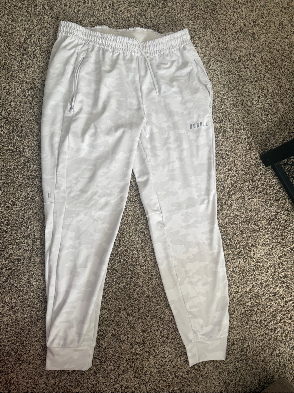 NOBULL White Camo Joggers